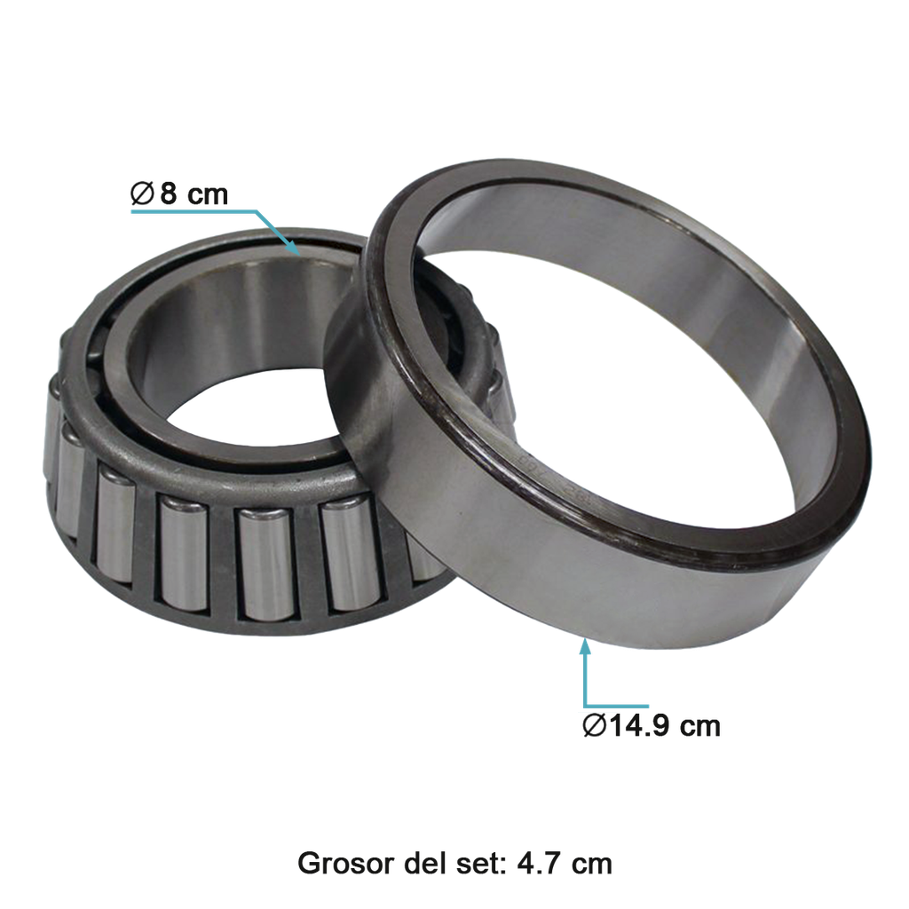 [182.700] Set 700 rod ext rueda tra eje A26