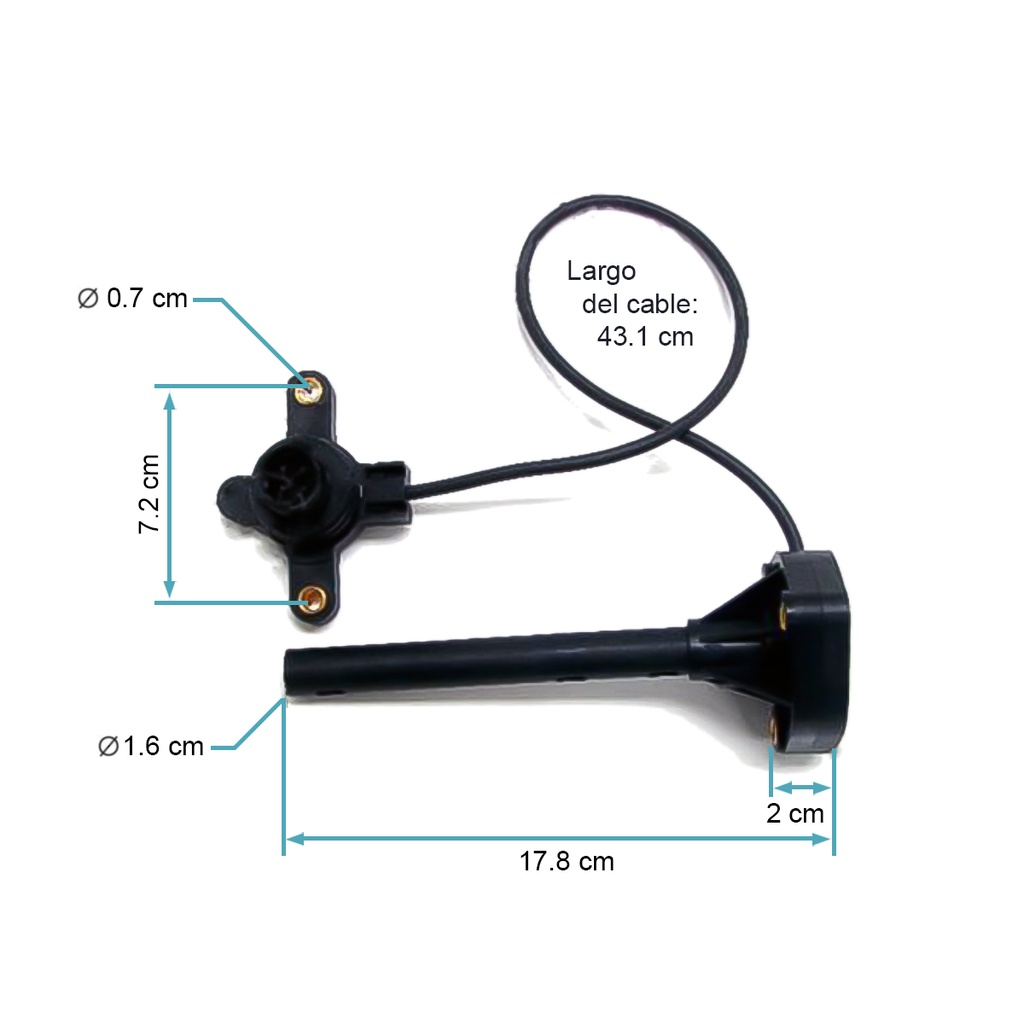 Sensor carter temperatu-nivel aceite MP8