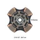 C/E Disco embrag tra 15.5",4P,9R,2¨10S