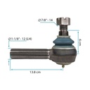 [462.ES423L] Terminales direccion izq. CL/M2/MACK