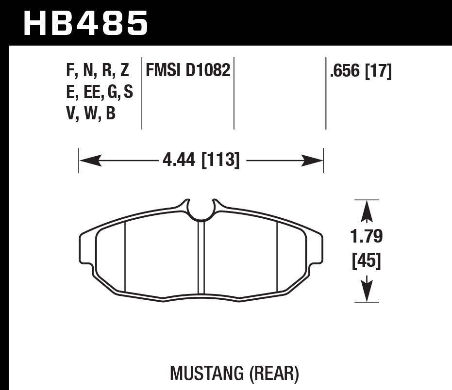 Kit Talon Mustang 05-14 HPS Tras.