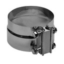 [562.U3105SS] Abrazadera faja ss escape flexible 5"