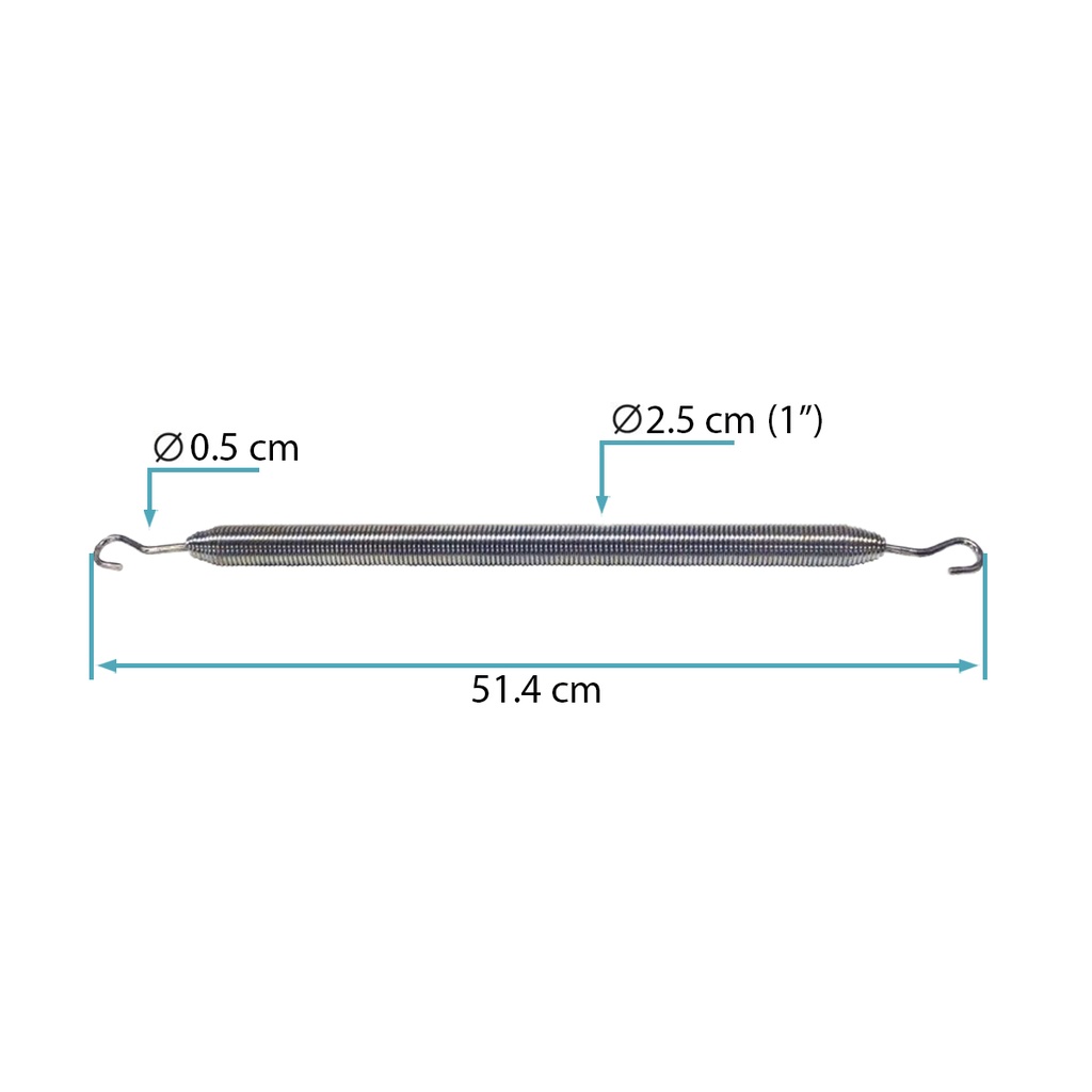 [104.2519] Resorte de capot L=20.250"