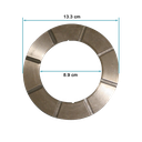 Arandela de bronce eje de carga