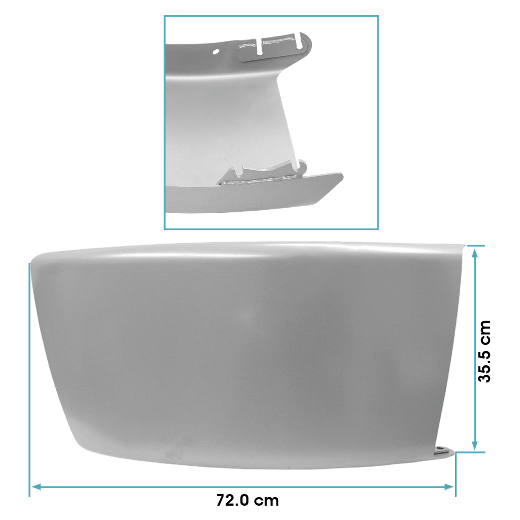 Parachoque Lateral Derecho. M2-112