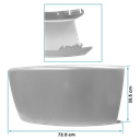 Parachoque Lateral Derecho. M2-112
