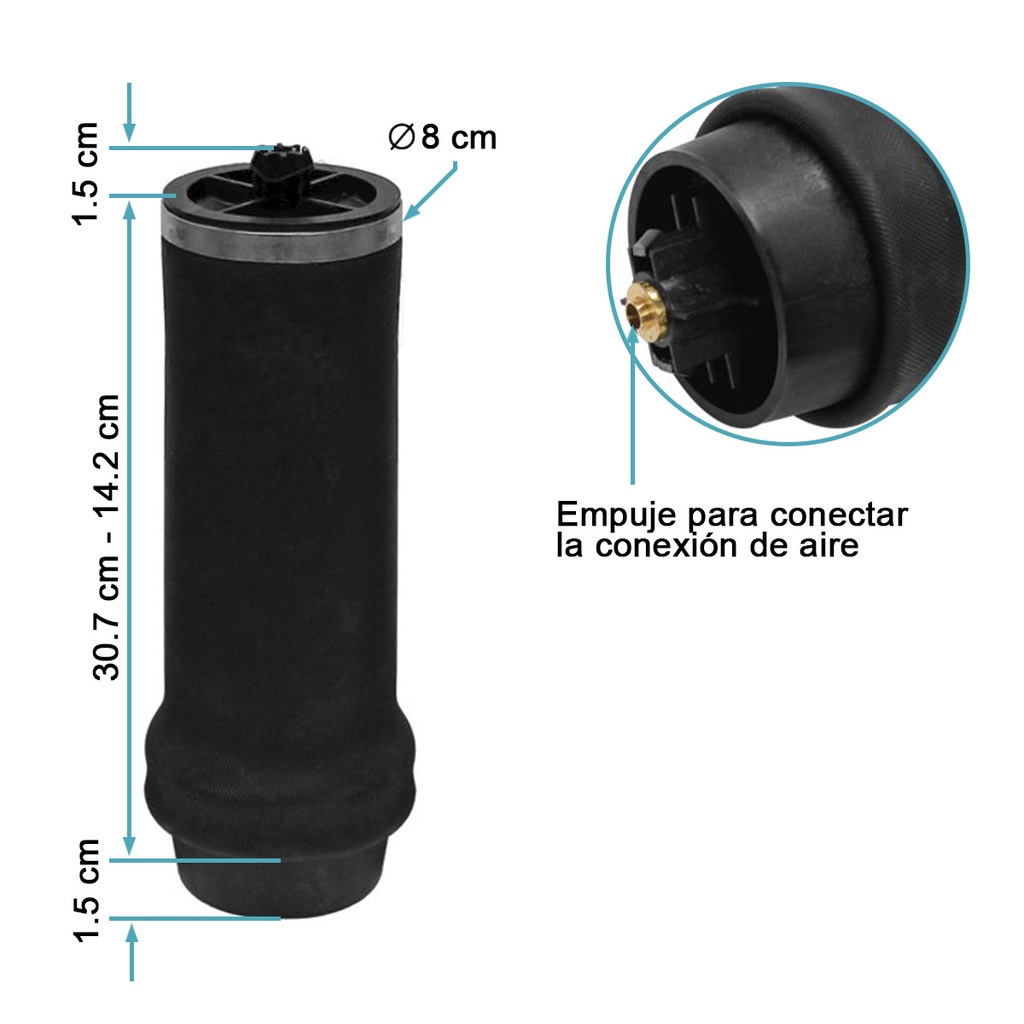 Bolsa suspension cabina FL 740300