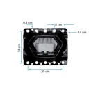 Soporte motor-caja tras. CX-GU-CV