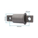 Buje ballesta trasera del CL-M2