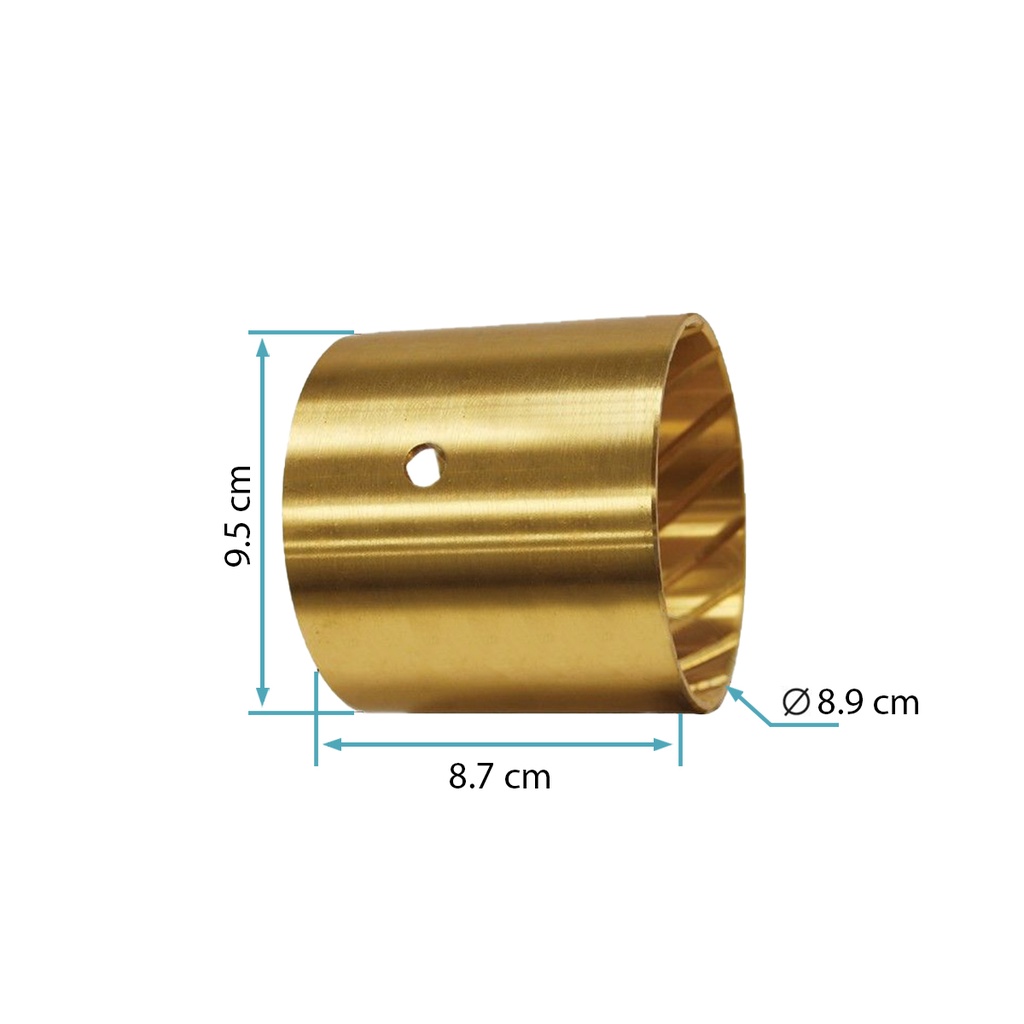 Buje chumacera eje carga GU 44.000 lbs