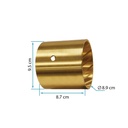 Buje chumacera eje carga GU 44.000 lbs