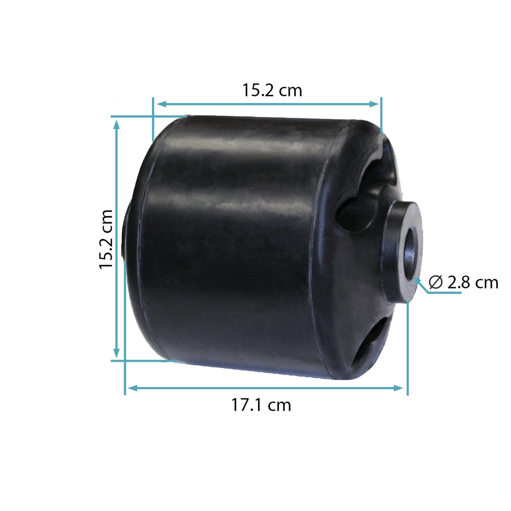 Buje soporte bajante plataforma (caiman)