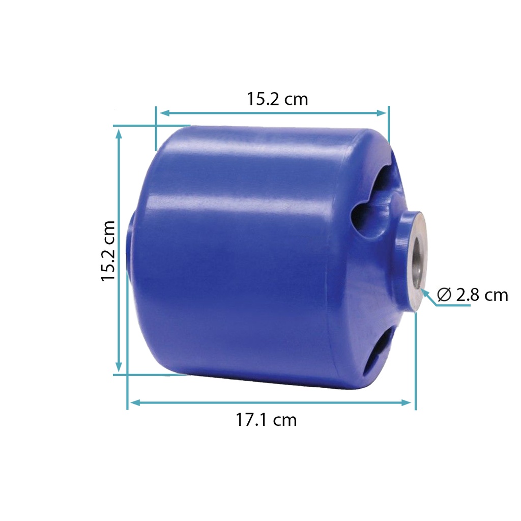 Buje soporte bajante plataforma (caiman)