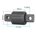 Buje tensor caramelo 2 17/32 47380