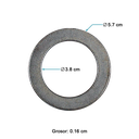 [114.1174] Arandela Leva fre. 1.5"x 2.4"x0.06" Fina