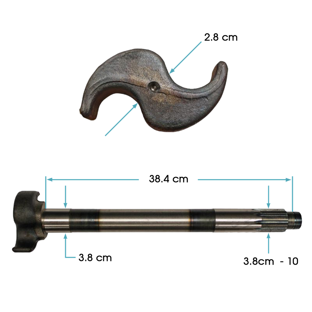 [120.101502.02] Leva RH freno rueda 15.125"*1.5"10Gruesa