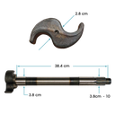 [120.101502.02] Leva RH freno rueda 15.125"*1.5"10Gruesa