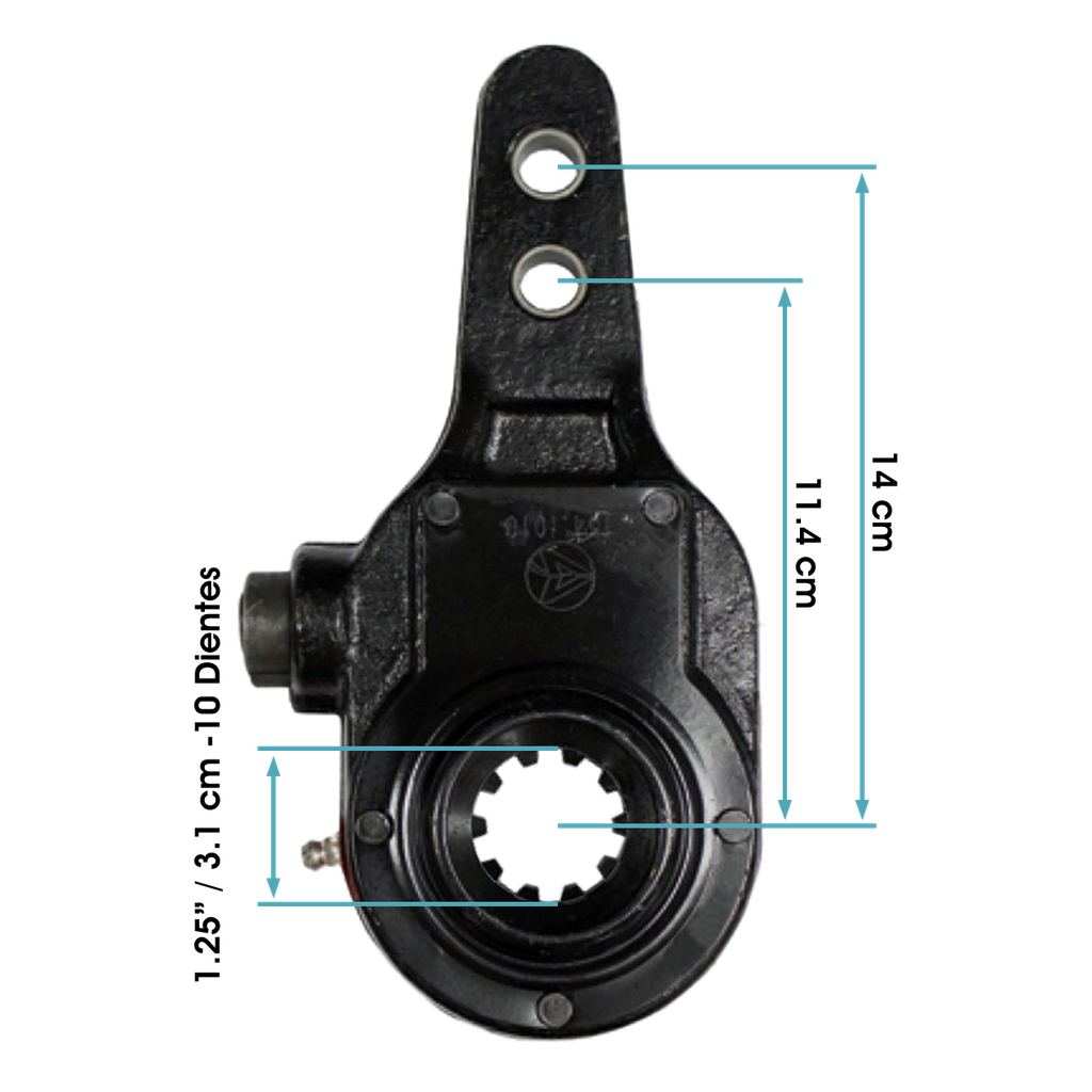 [134.1010] Rache estria gruesa 1-1/4" 10 dientes