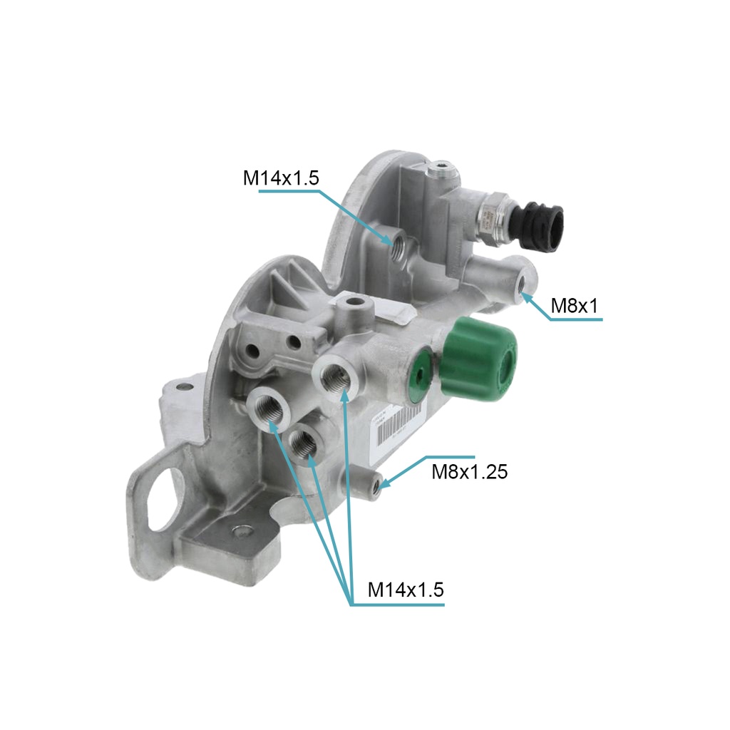 Base filtro combustible MP8 bombin
