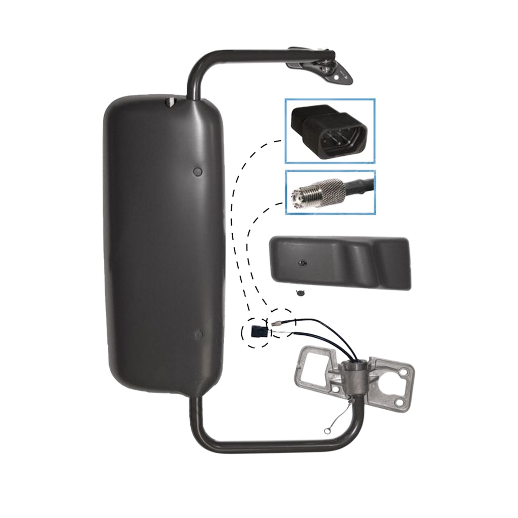 Espejo retrovisor completo der. CL08-