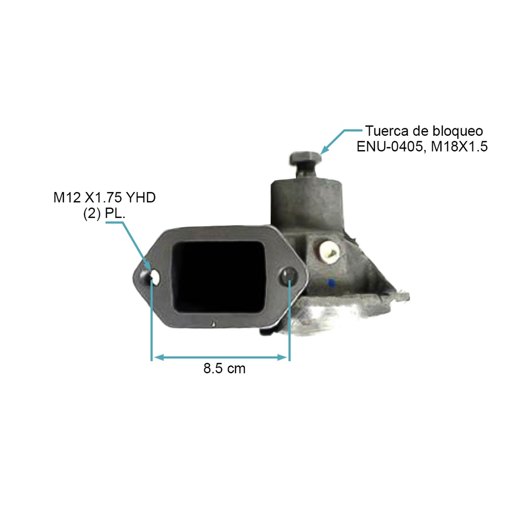 Bomba agua E7-Tech eje corto sin cuña