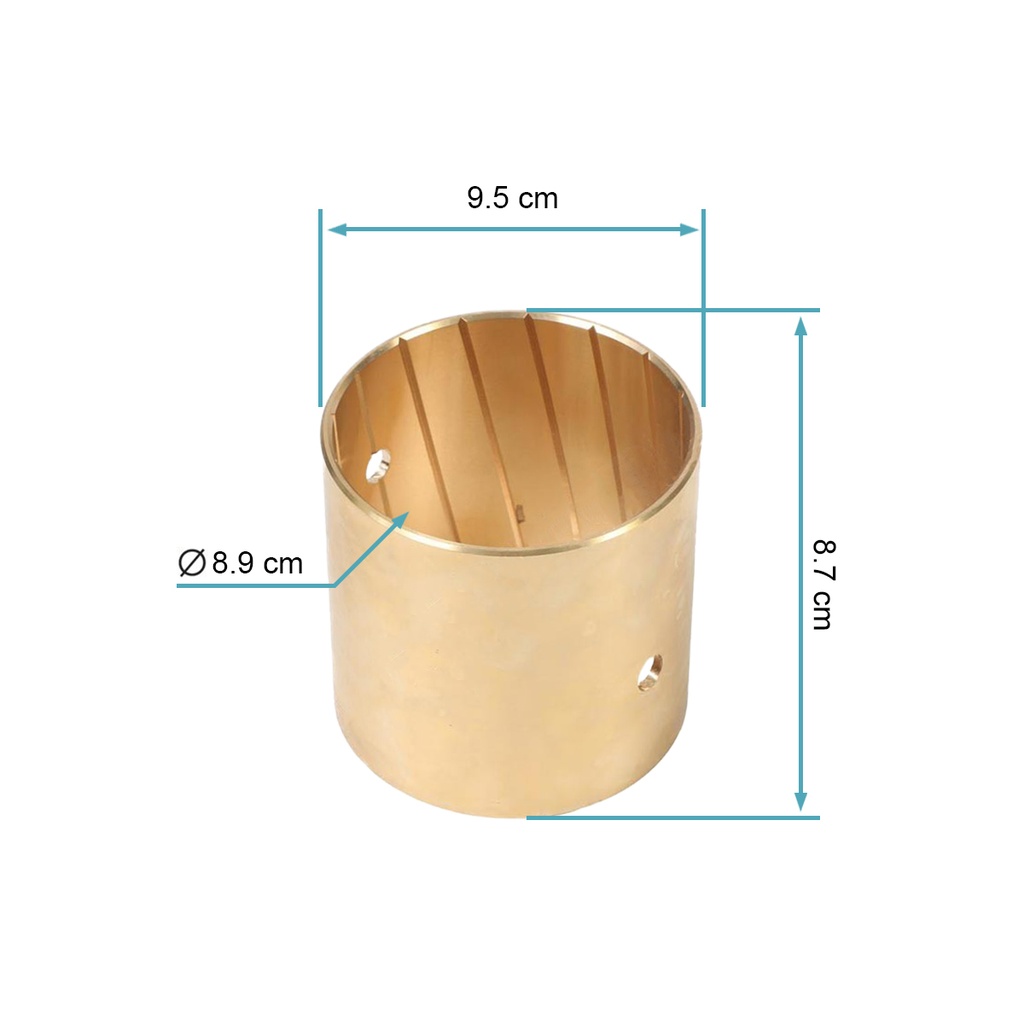Buje chumacera eje carga GU 44.000 lbs