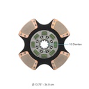 C/E Disco embrag tra 14",4P,8R,2¨10S