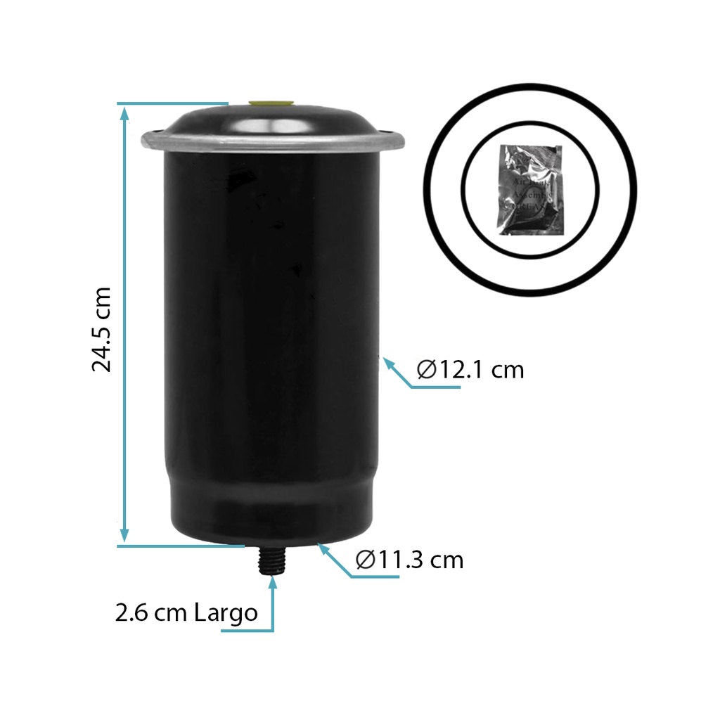 [170.107796] Filtro cartucho secante A/S AD9