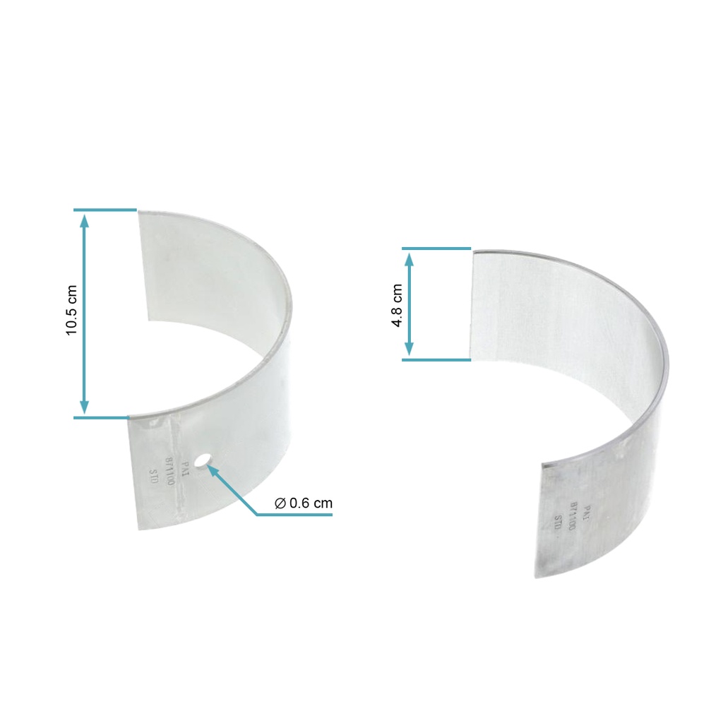 Concha Biela motor MP8