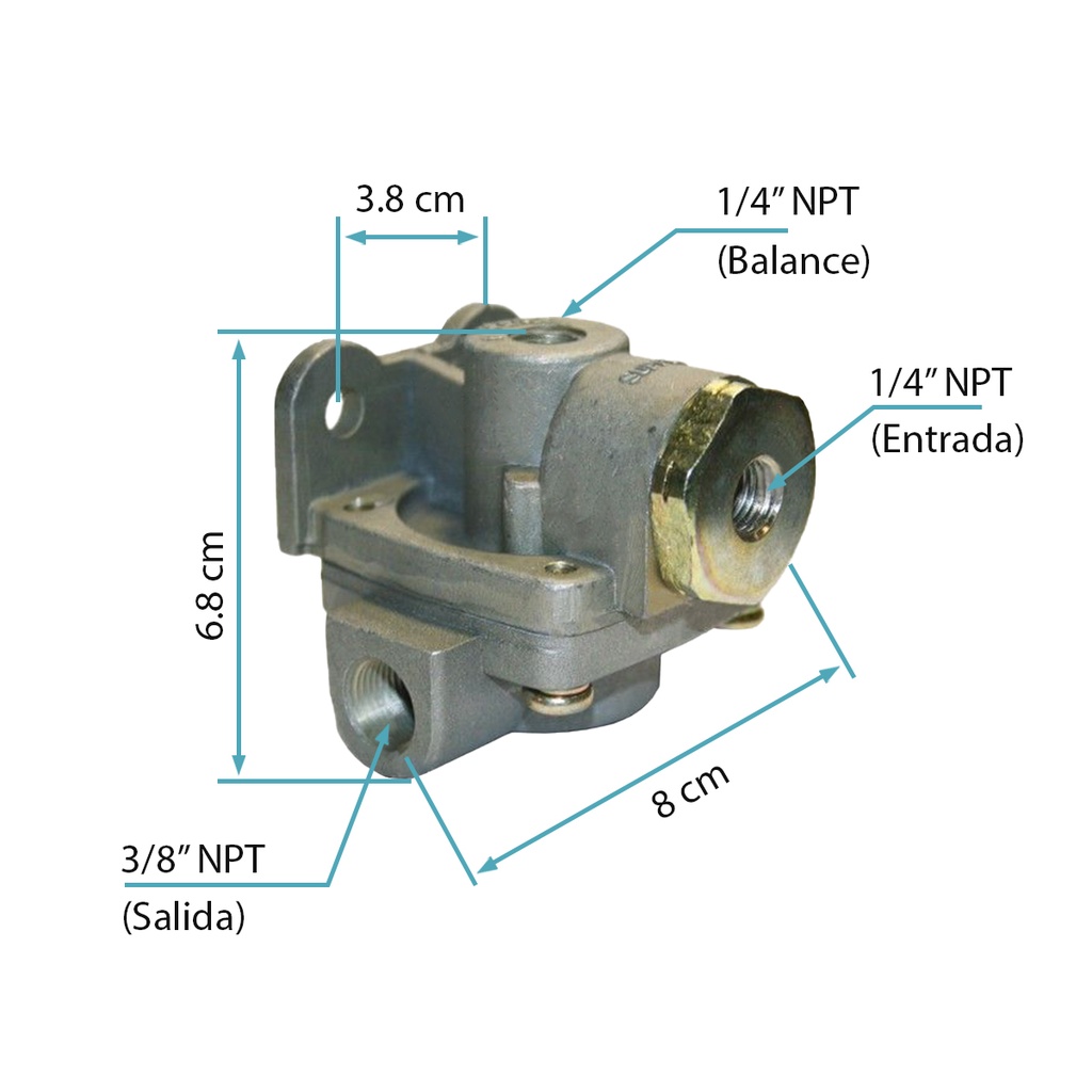 [170.289714] Valvula freno emergencia QR-1C