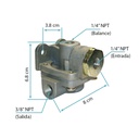 [170.289714] Valvula freno emergencia QR-1C