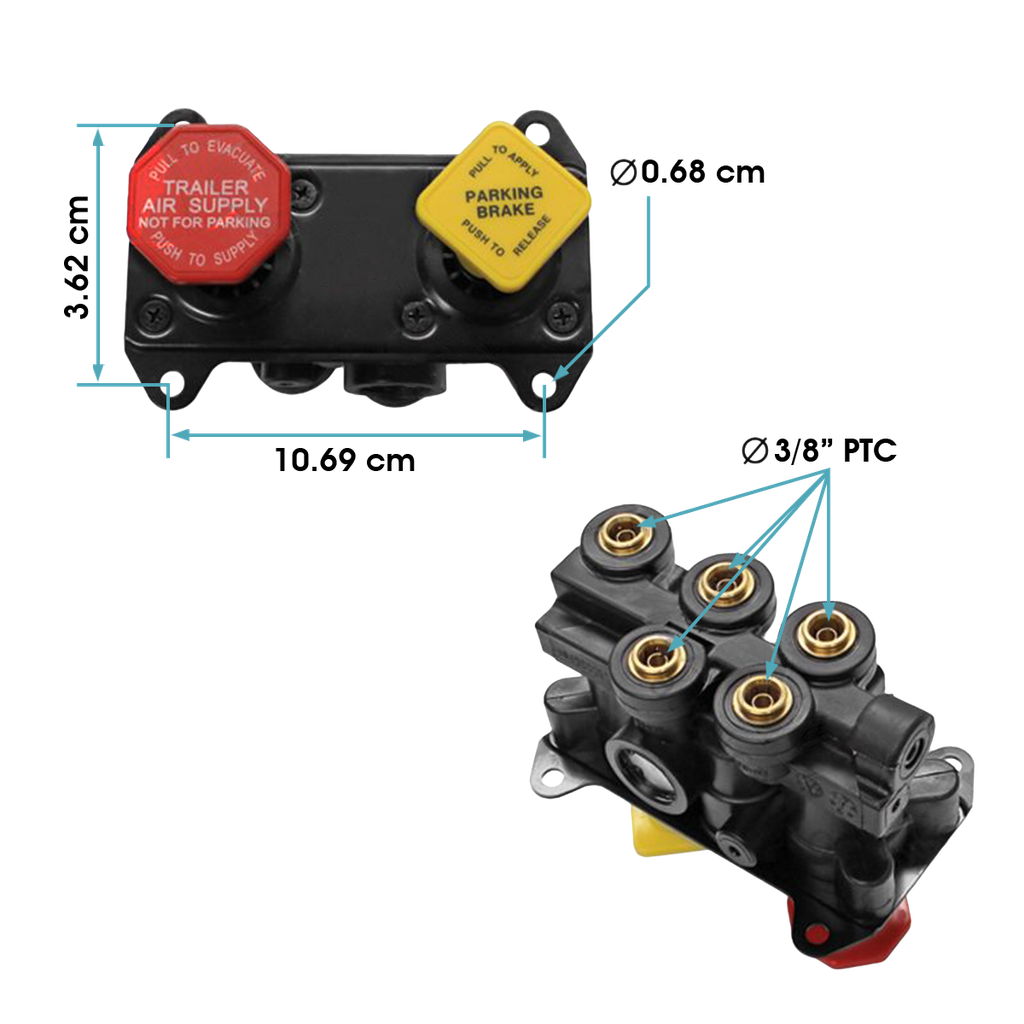 [170.800257WF] Valvula aire machine break conex-rapida