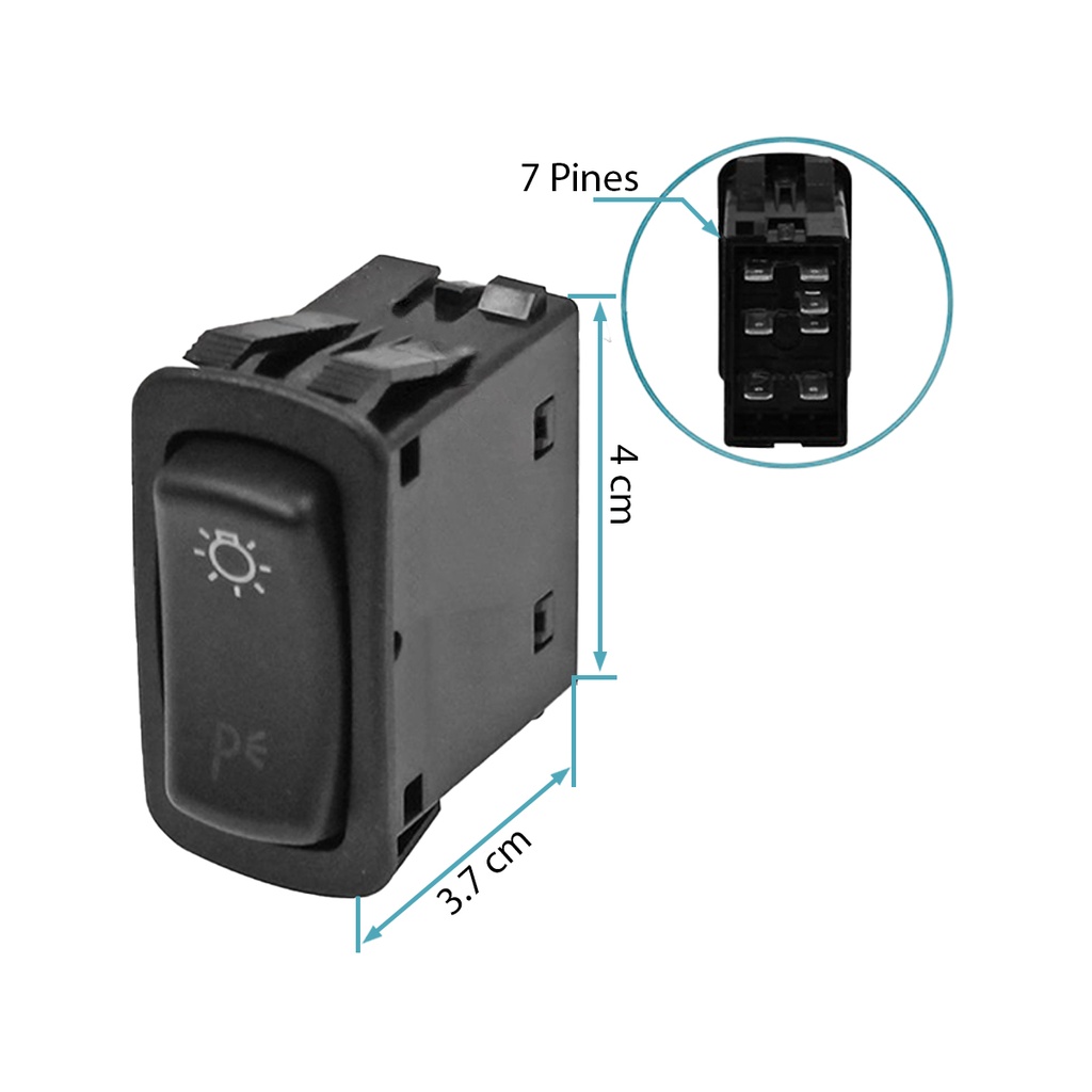 Interruptor luz principal 7 pin Vision