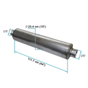 Muffler/Silenciador escape 5x10x44 hembr