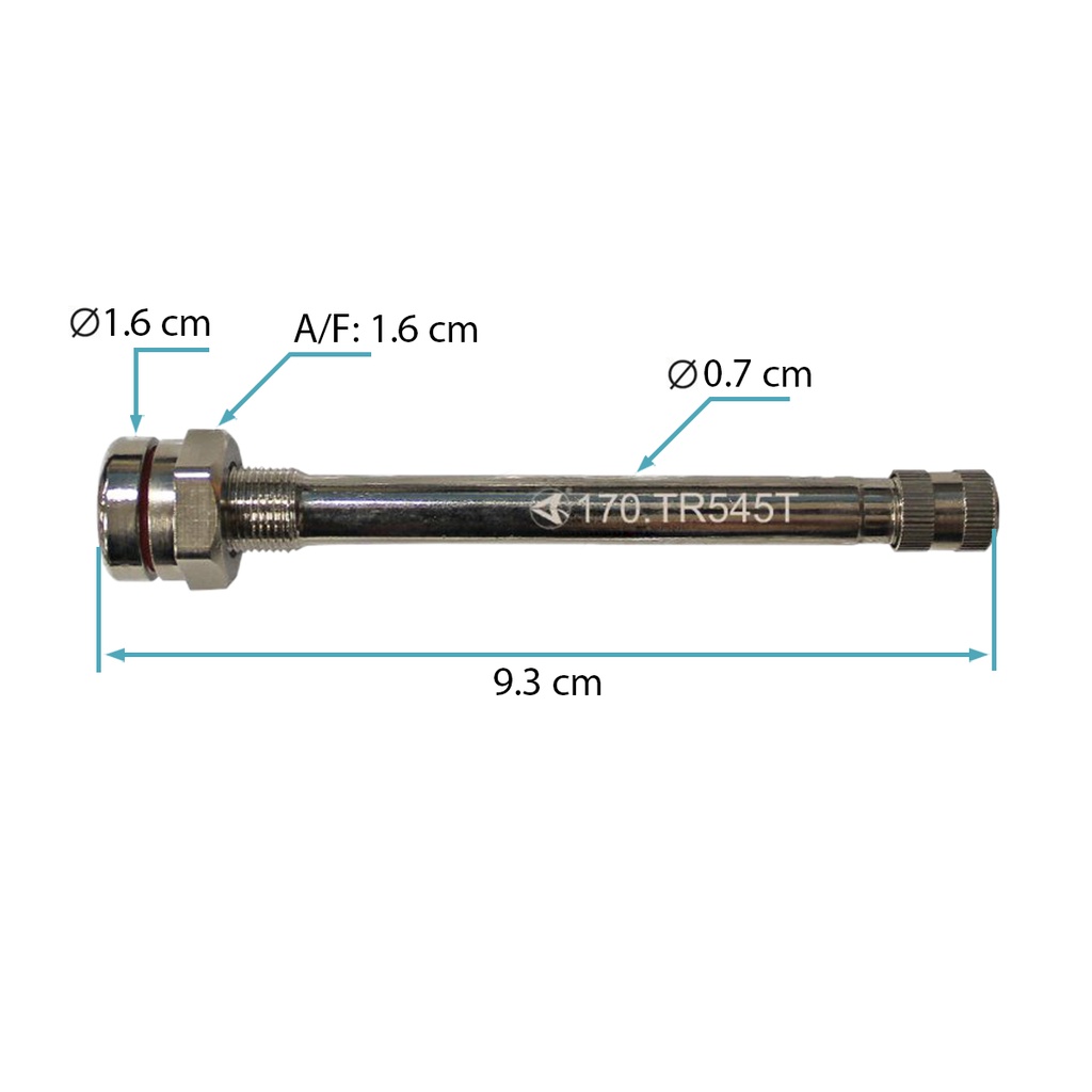 [170.TR545T] Valvula para inflar cauchos 3.700in