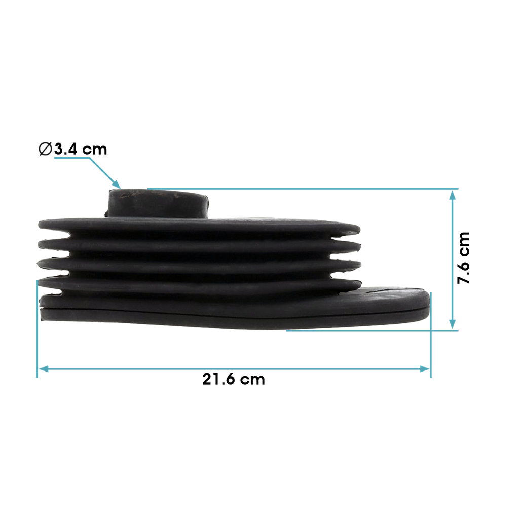 Guarda polvo eje de direccion mack