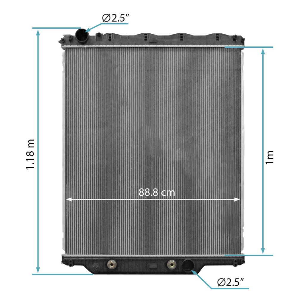 Radiador Granite MP8