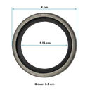 Sello buje del. ballesta Mack (MTB180)