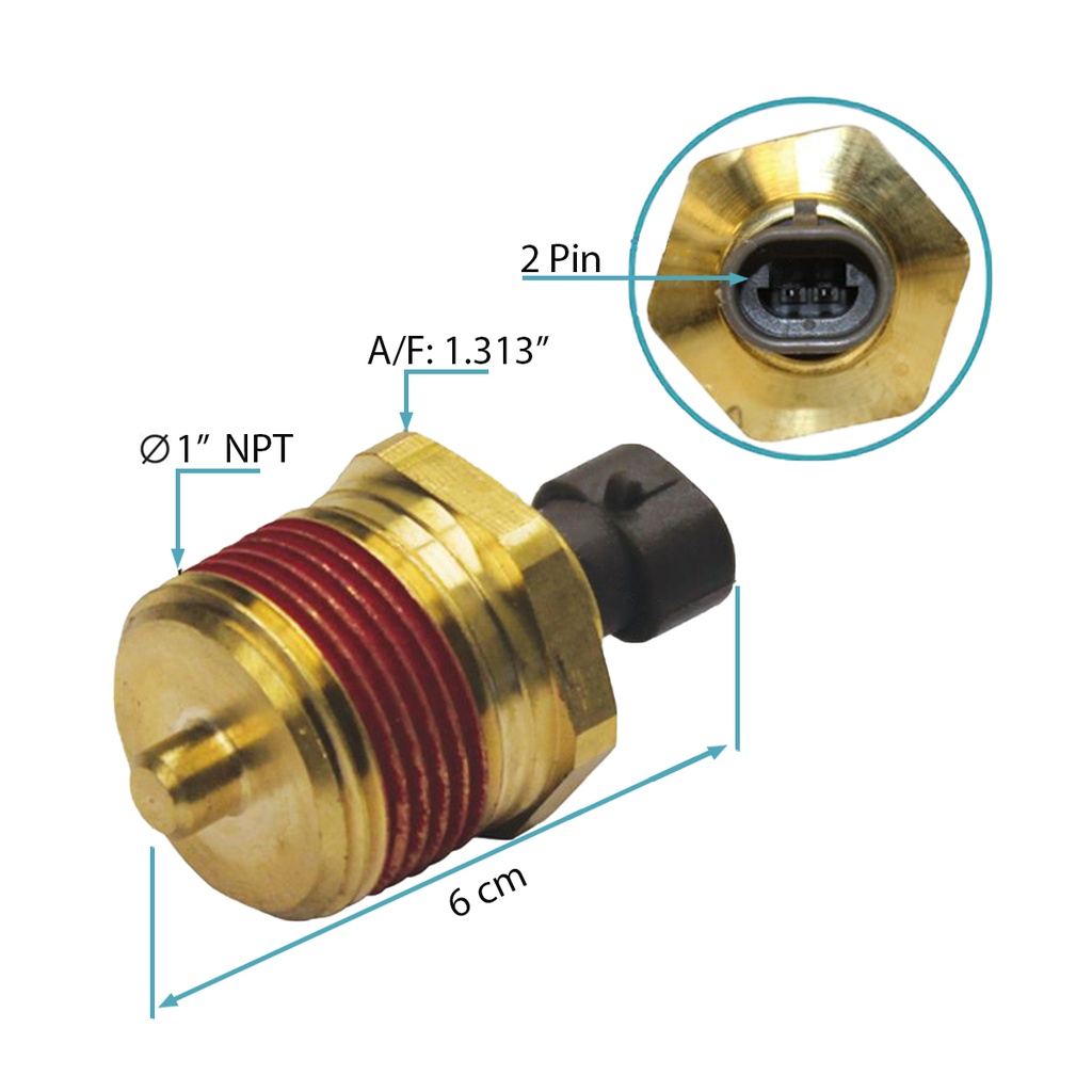 Sensor de temperatura S60 1 "