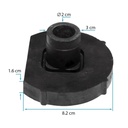 Soporte inferior trasero motor M2-112/CL