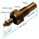 [178.1203] Capsula o sencor temp. mano. elec.