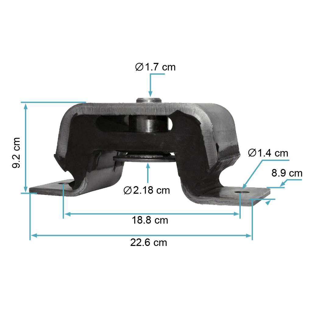 Soporte trasero motor CH - 99