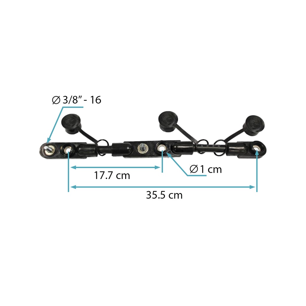 [178.2021BK] Cable puente de bateria negativo CL-120