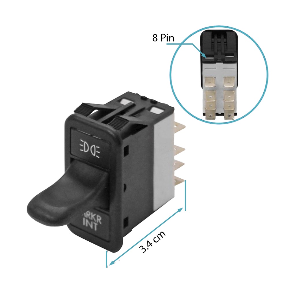 Switch de luces del Freightliner