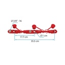 [178.2021RD] Cable puente de bateria positivo CL-120