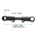 Tensor trasero batea long. 14 a 18.5"