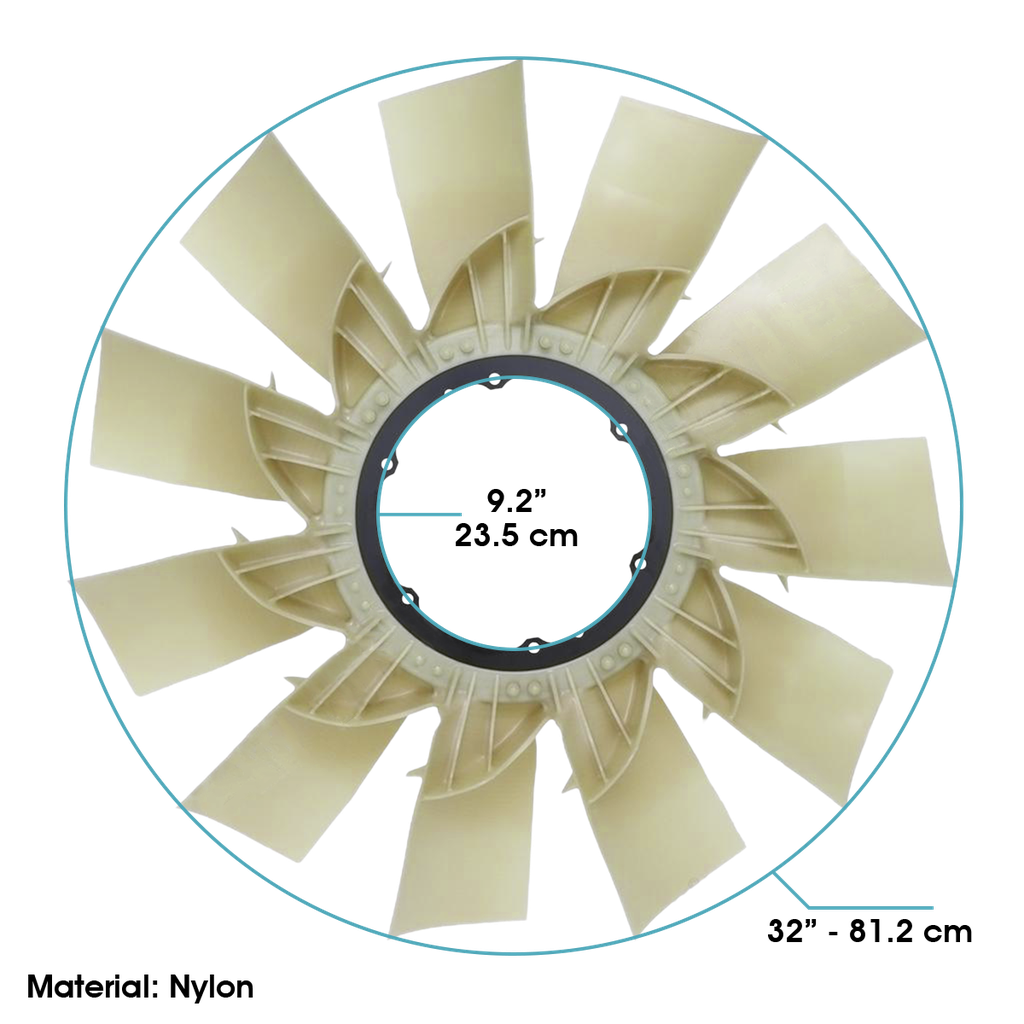 Ventilador CXU VISION MP8 11 aspas 32"