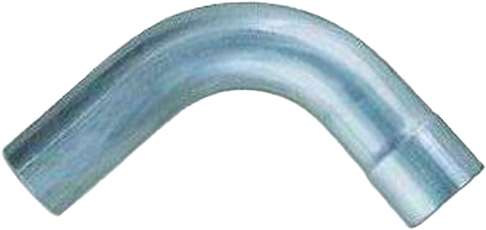 Codo de Escape Corto de 10"x10"x5" de 90 Grados