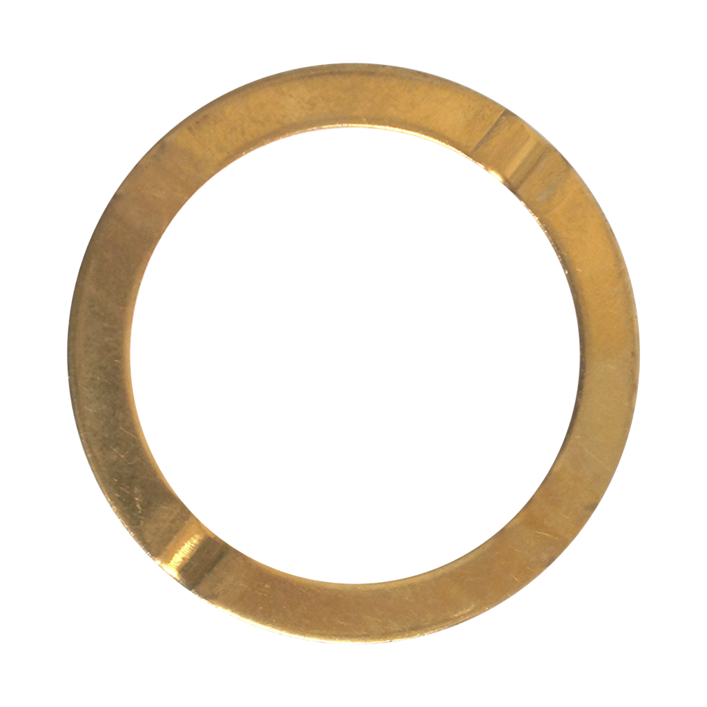Arandela de empuje de bronce
