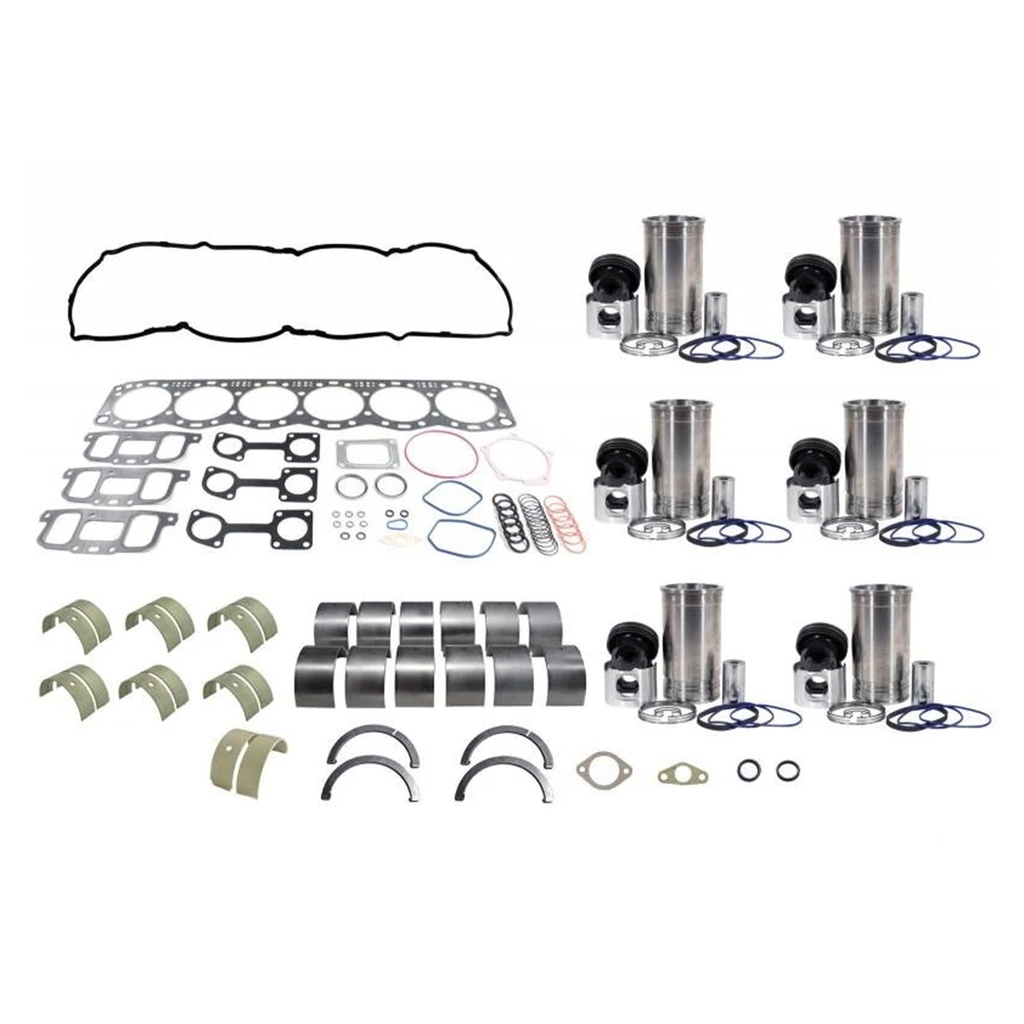 Kit overhaul std. mayor C/Pistón 3mm motor S60 12.7L /CL-120